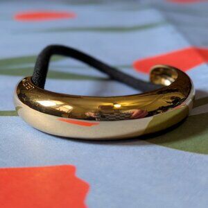 EUC Lelet NY Petite Glossy Arch Pony (14K gold plate)